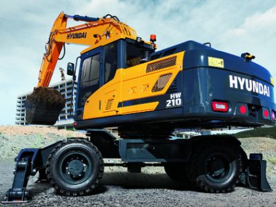 : HW210 Wheeled Excavator