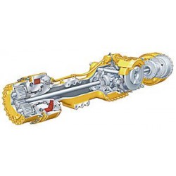20G-22-20100: FRONT AXLE ASSY,(FOR NON ASBESTOS)