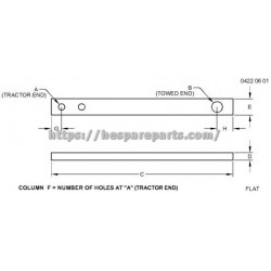 LVA13876 - Drawbar LVA13876