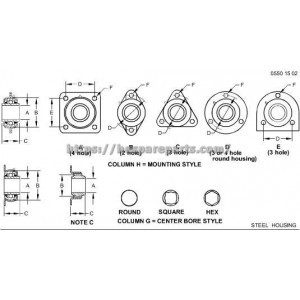 John Deere Bearing With Housing M151395 for sale online 