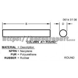 MT3794 - Round Belt MT3794
