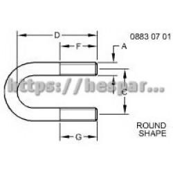 N242367 - U Bolt N242367