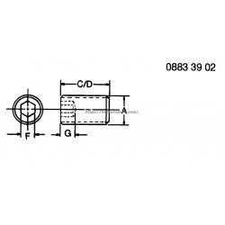 MT7253 - Set Screw MT7253