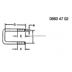 MT1279 - U Bolt MT1279