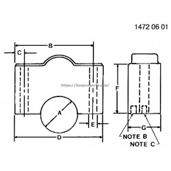 N198186 - Bearing Cap N198186