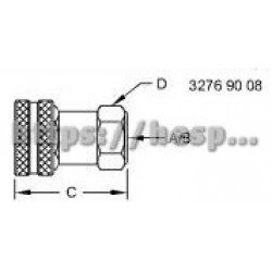 LVA10908 - Hyd. Quick Connect Coupler LVA10908