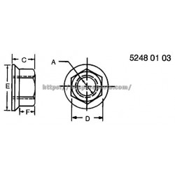 LVU12092 - Nut LVU12092