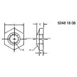 MT6486 - Nut MT6486