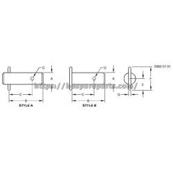 LVA11080 - Quick Lock Pin LVA11080