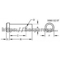 MT6546 - Pin Fastener MT6546