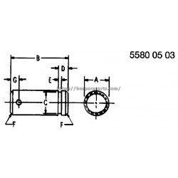 MT3934 - Pin Fastener MT3934