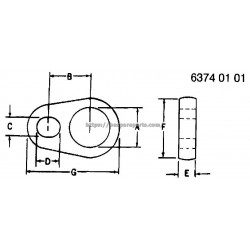 MT2539 - Retainer MT2539