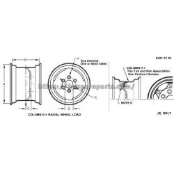 LVA10166 - Wheel LVA10166