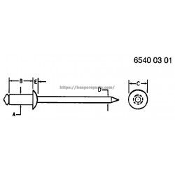 LVU16817 - Rivet LVU16817
