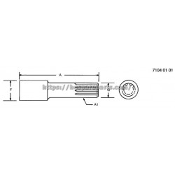 LVU19166 - Shaft LVU19166