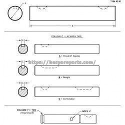 MT4968 - Shaft MT4968