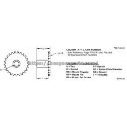 AMT2905 - Chain Sprocket AMT2905