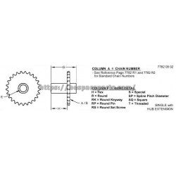 H159615 - Chain Sprocket - New Aftermarket