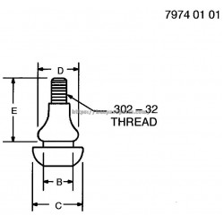 AM30795 - Tire Valve Stem AM30795