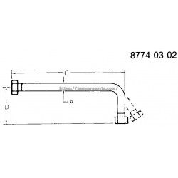 LVA10758 - Oil Line LVA10758