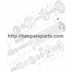 Wet Clutch Disc - 3619155M1 - Disc