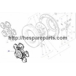Clutch Plate 12" - 3701009M91 - Clutch Plate 12"