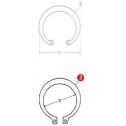 Circlip External 35mm - LA11068376 - Circlip External 35mm