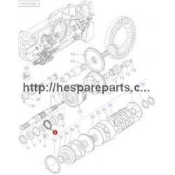 Shim 4wd Clutch - 3386061M1 - 0.5mm