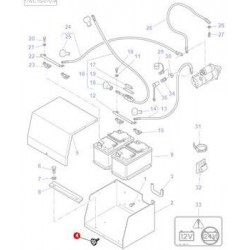 Locking Screw Battery Lid - 3788192M1 - Locking Screw Battery Lid