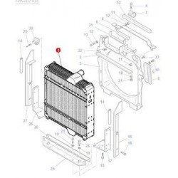 Radiator - 3788381M2 - Radiator