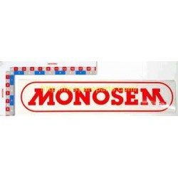 10226003 STICKER : MONOSEM (RED) FERTILIZER HOPPER (SMALL MODEL)