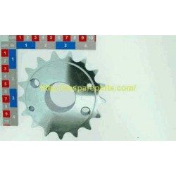 30125094 RIGHT HAND SLIP CLUTCH SPROCKET 17T 19,05 PITCH