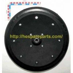 65003098 PLASTIC GAUGE WHEEL LG 110 (BEARING 40)