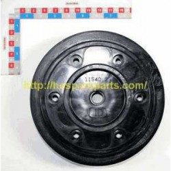 65003184 BLACK PLASTIC HALF RIM ID WITH BEARING